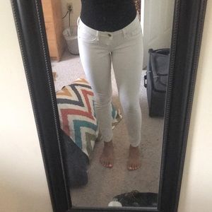 Off-white Mid-rise Skinny Jeans